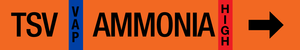Ammonia Label - Thermosyphon Return